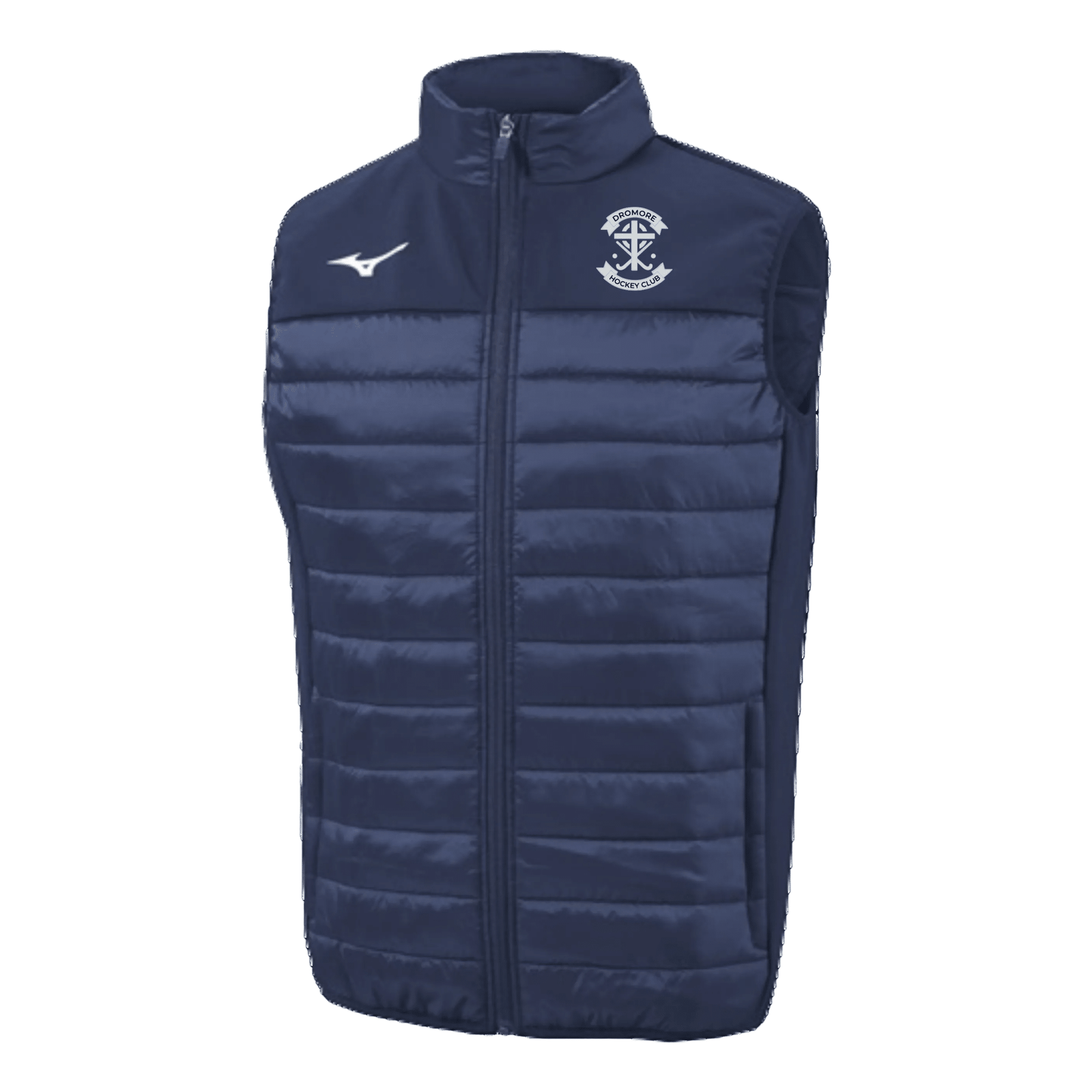 Dromore Ladies Hockey Club - Sapporo Hybrid Gilet - Navy -Mizuno- Stash Shop