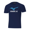 Dromore Ladies Hockey Club - Shizuoka Free Time Tee - Navy - Mizuno - Stash Shop
