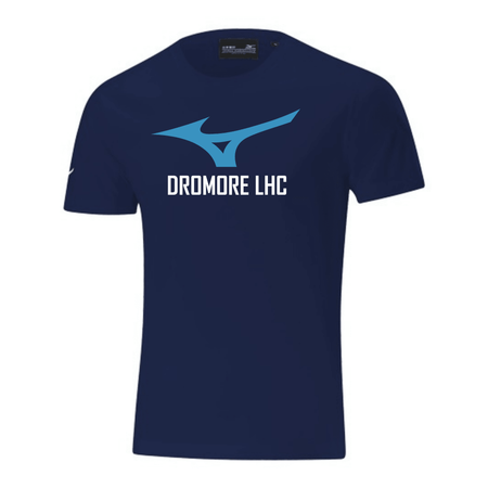 Dromore Ladies Hockey Club - Shizuoka Free Time Tee - Navy - Mizuno - Stash Shop