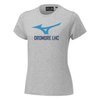 Dromore Ladies Hockey Club - Shizuoka Free Time Tee (Women) - Grey - Mizuno - Stash Shop