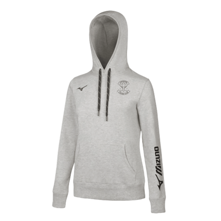 Dromore Ladies Hockey Club - Terry Hoodie (Women) - Grey Melange - Mizuno - Stash Shop