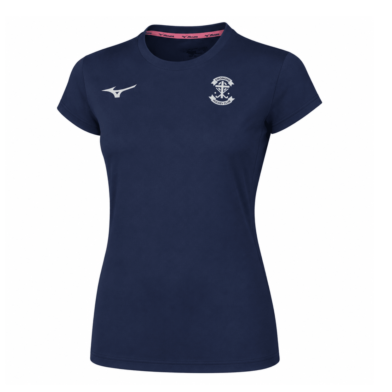 Dromore Ladies Hockey Club - Training Tee (Women) - Navy -Mizuno- Stash Shop