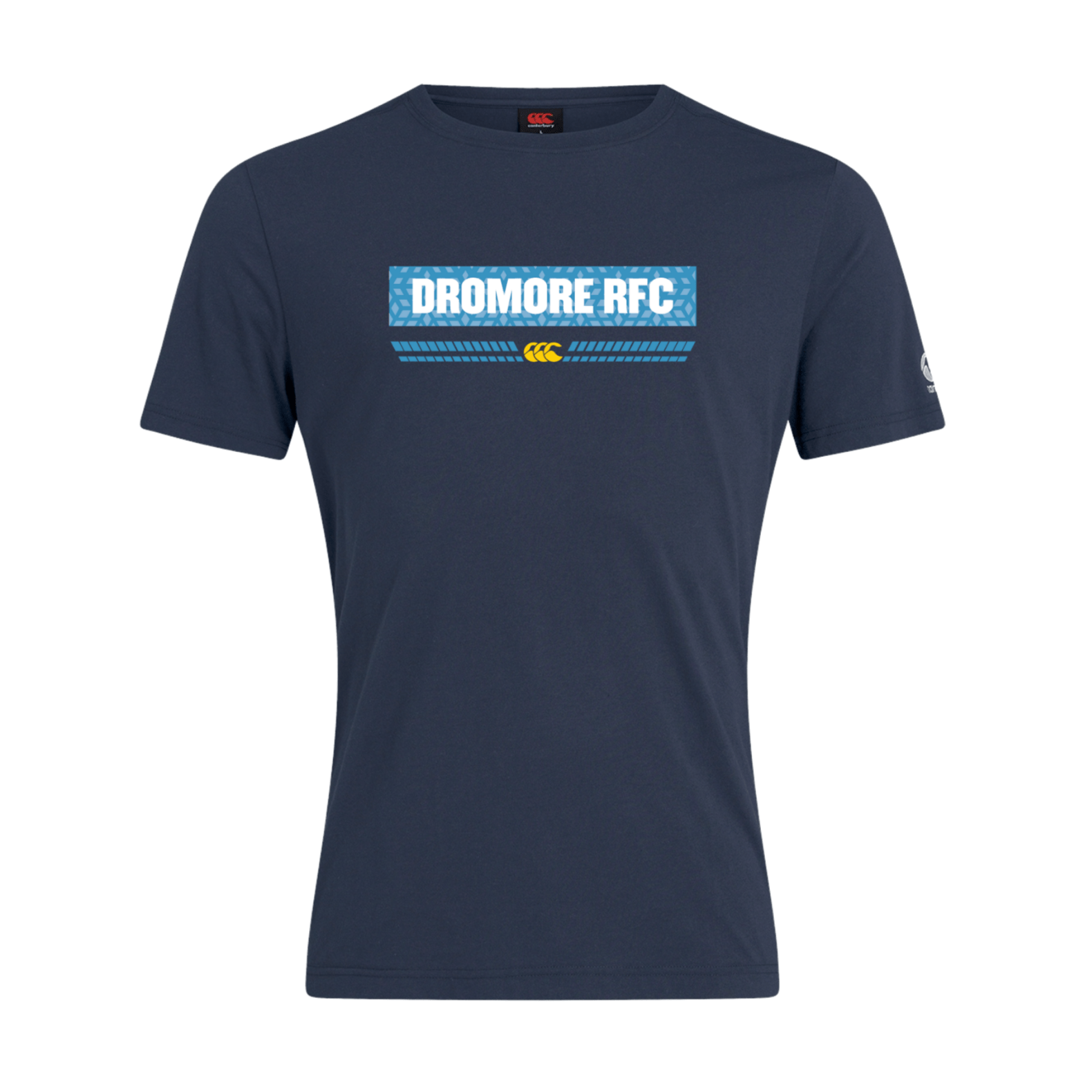 Dromore Rugby Club - Forge Tee - Navy - Canterbury - Stash Shop
