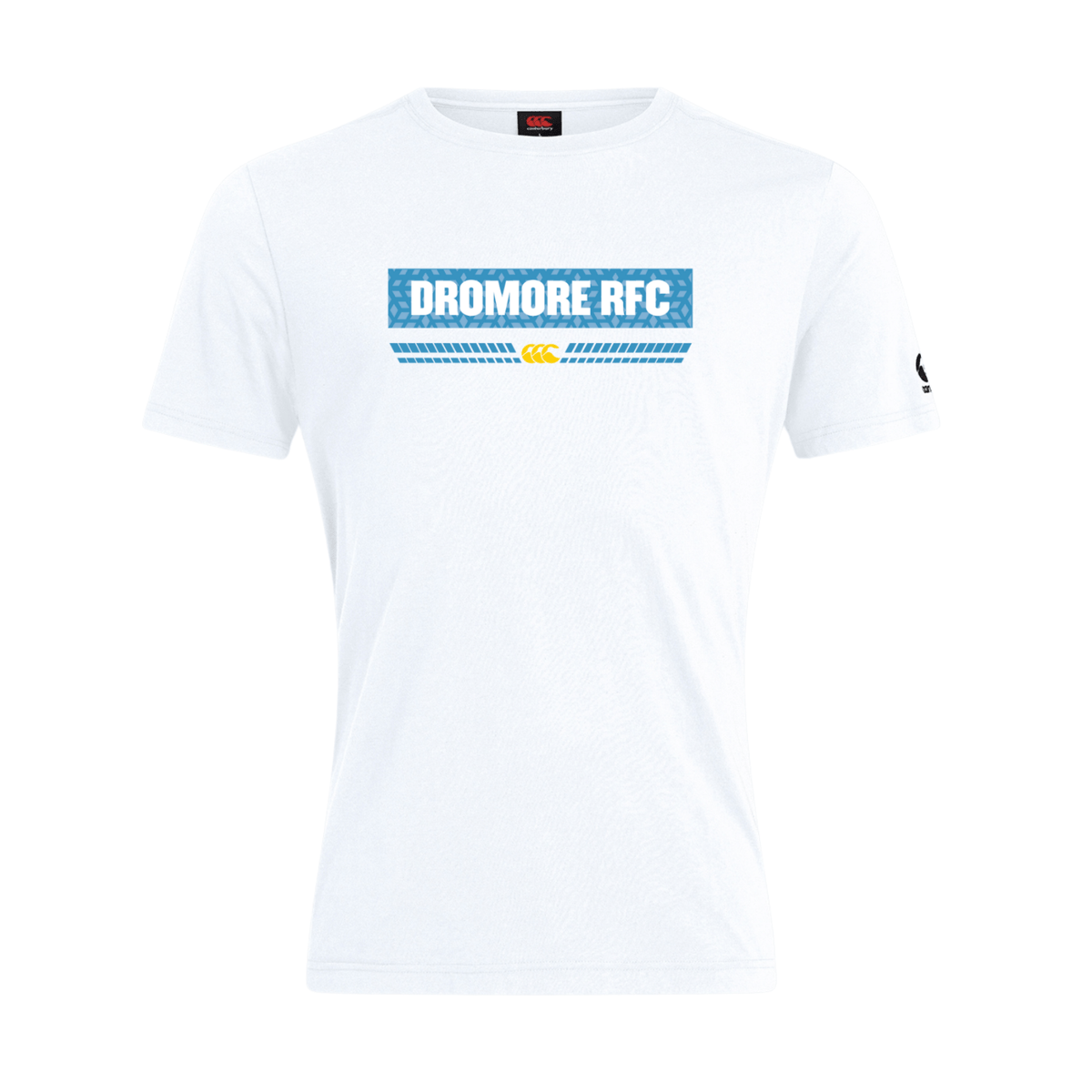 Dromore Rugby Club - Forge Tee - White - Canterbury - Stash Shop