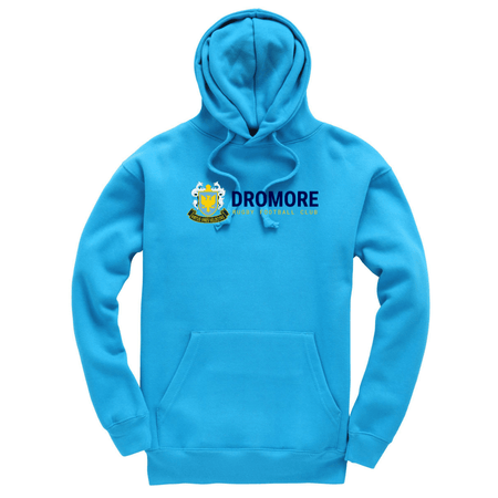 Dromore Rugby Club - Heavyweight Cotton Hoodie - Blue - Stash Inc. - Stash Shop