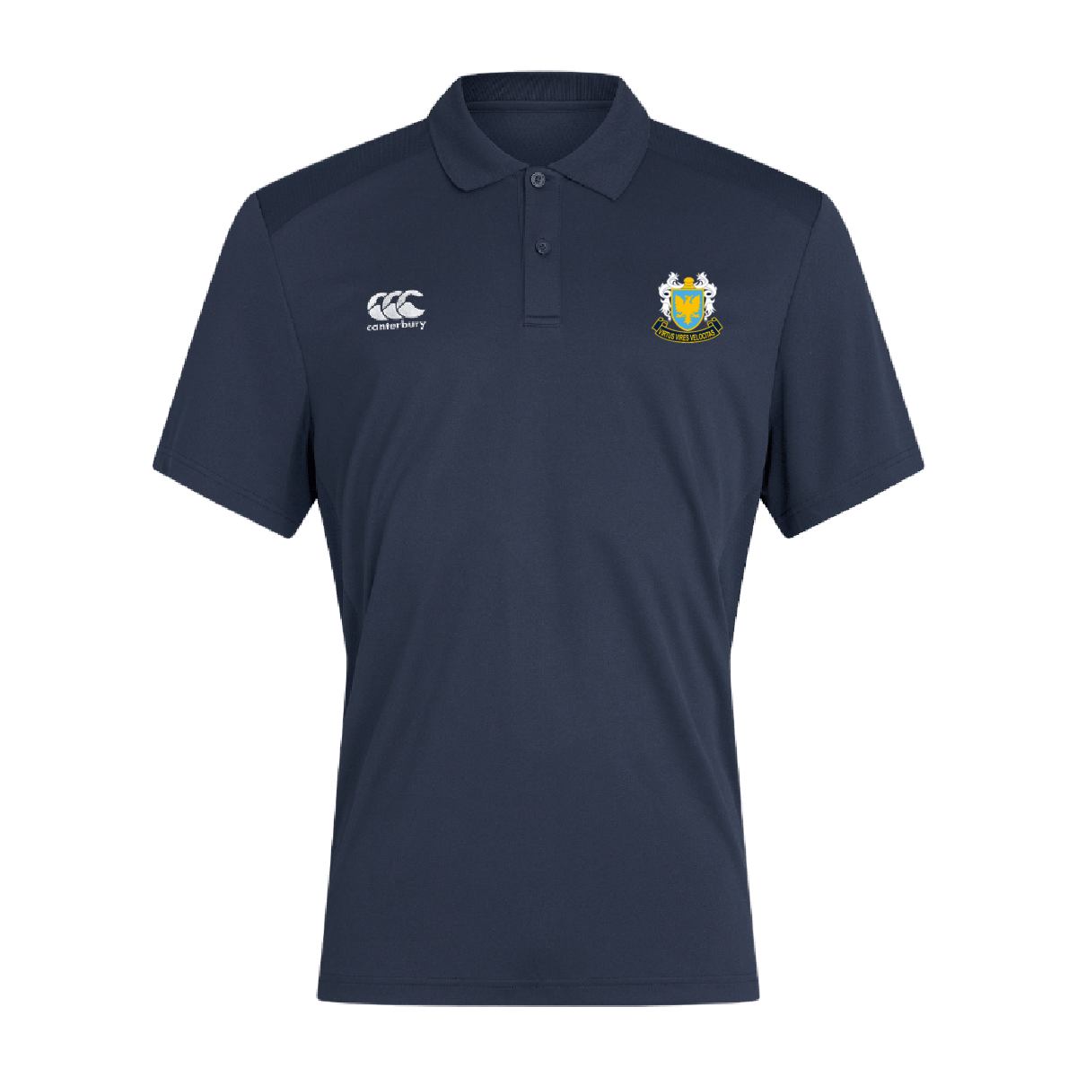 Dromore Rugby Club - Poly Polo - Navy - Canterbury - Stash Shop