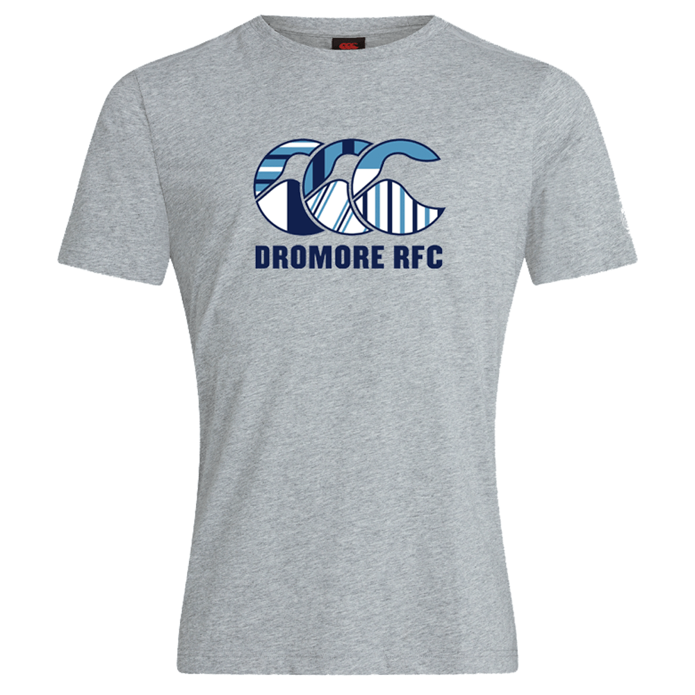 Dromore Rugby Club - Uglies Tee - Grey - Canterbury - Stash Shop