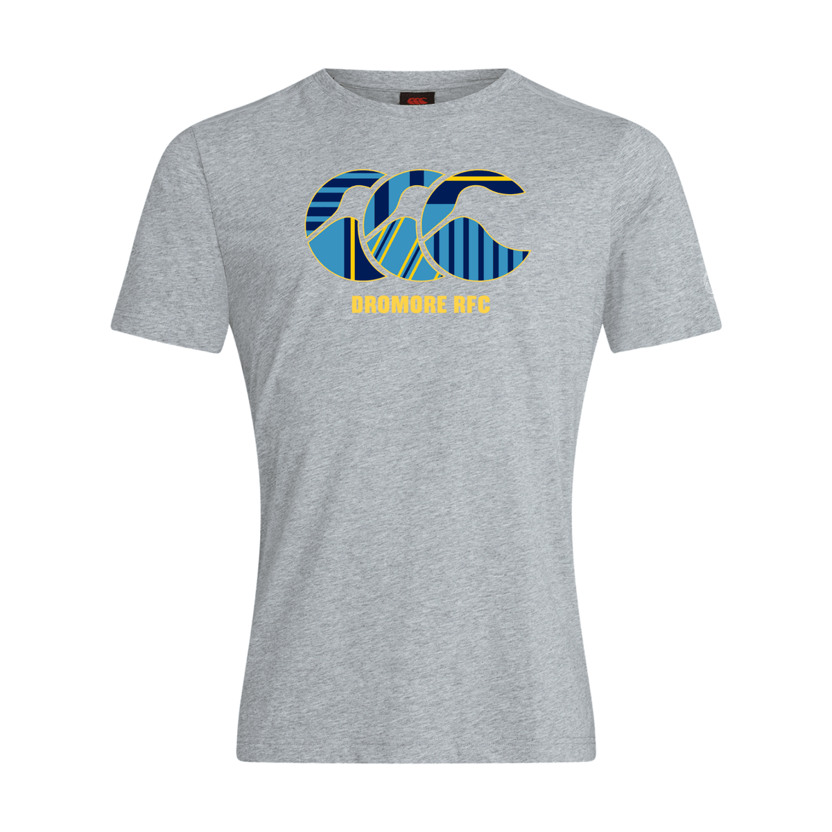 Dromore Rugby Club - Uglies Tee - Grey/Yellow - Canterbury - Stash Shop