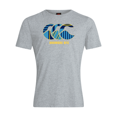 Dromore Rugby Club - Uglies Tee - Grey/Yellow - Canterbury - Stash Shop