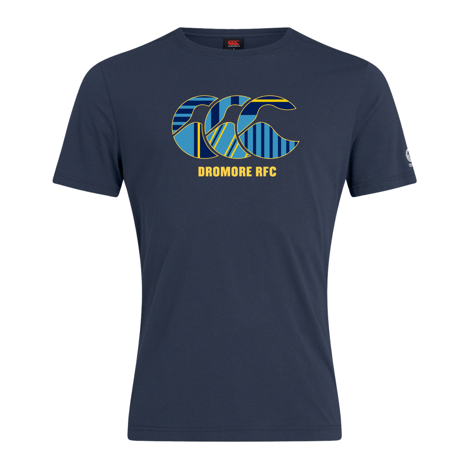 Dromore Rugby Club - Uglies Tee - Navy/Yellow - Canterbury - Stash Shop