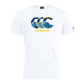 Dromore Rugby Club - Uglies Tee - White/Yellow - Canterbury - Stash Shop