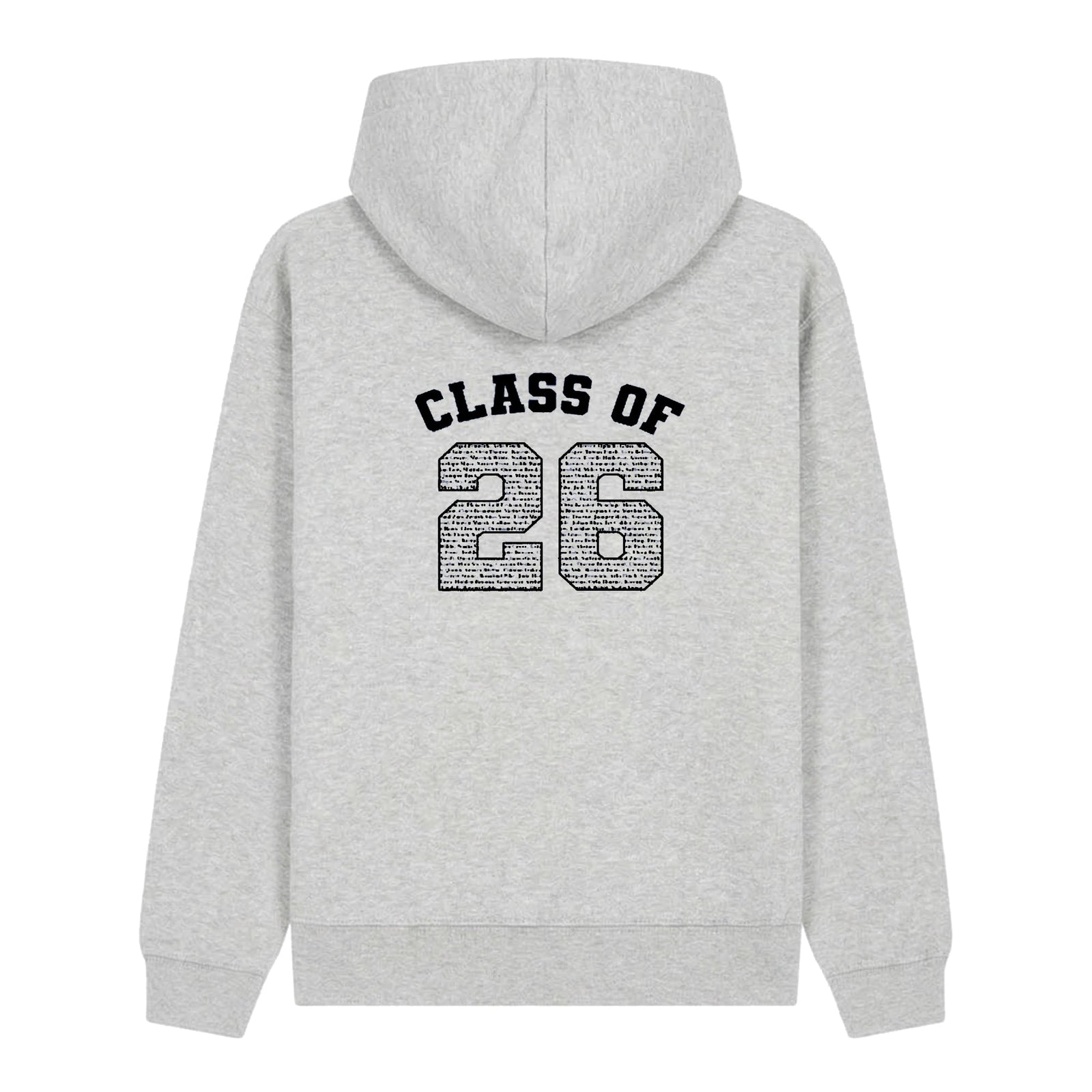 Dunclug Leavers 2026 Hoodie - Grey - Marx Corporate - Stash Shop