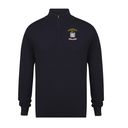 Enniskillen Rugby Club - 1/4 Zip Cotton Jumper - Stash Inc. - Stash Shop