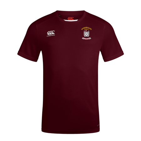 Enniskillen Rugby Club - Club Dry Tee - Maroon - Canterbury - Stash Shop