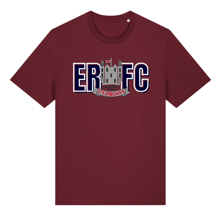 Enniskillen Rugby Club - Cotton ERFC Tee - Maroon - Stash Inc. - Stash Shop