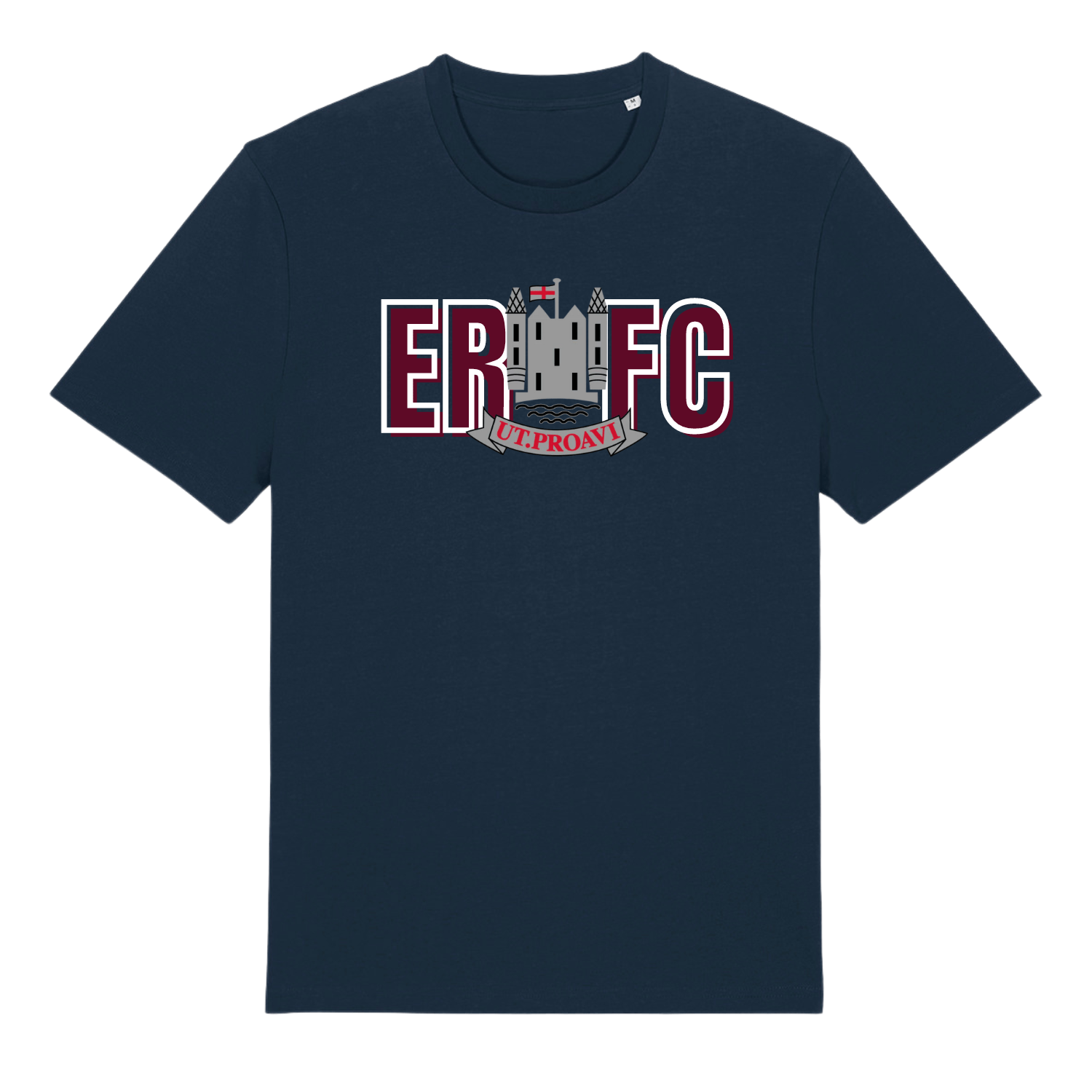 Enniskillen Rugby Club - Cotton ERFC Tee - Navy - Stash Inc. - Stash Shop