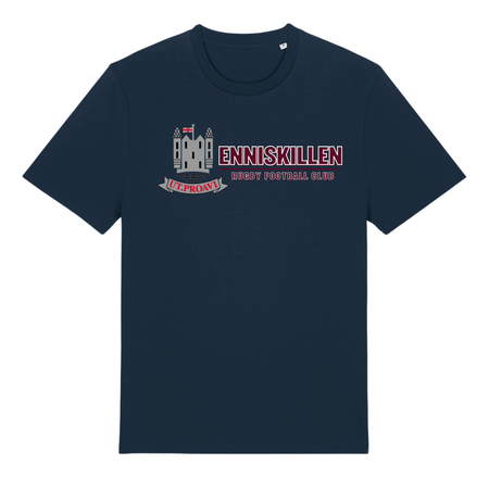 Enniskillen Rugby Club - Cotton Logo Tee - Navy - Stash Inc. - Stash Shop