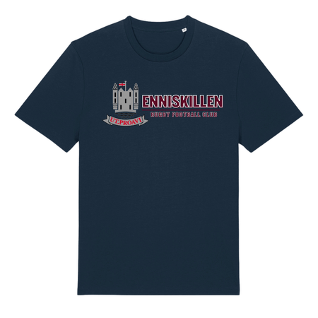 Enniskillen Rugby Club - Cotton Logo Tee - Navy - Stash Inc. - Stash Shop