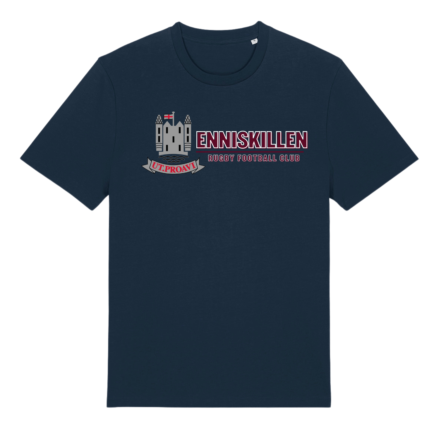 Enniskillen Rugby Club - Cotton Logo Tee - Navy - Stash Inc. - Stash Shop