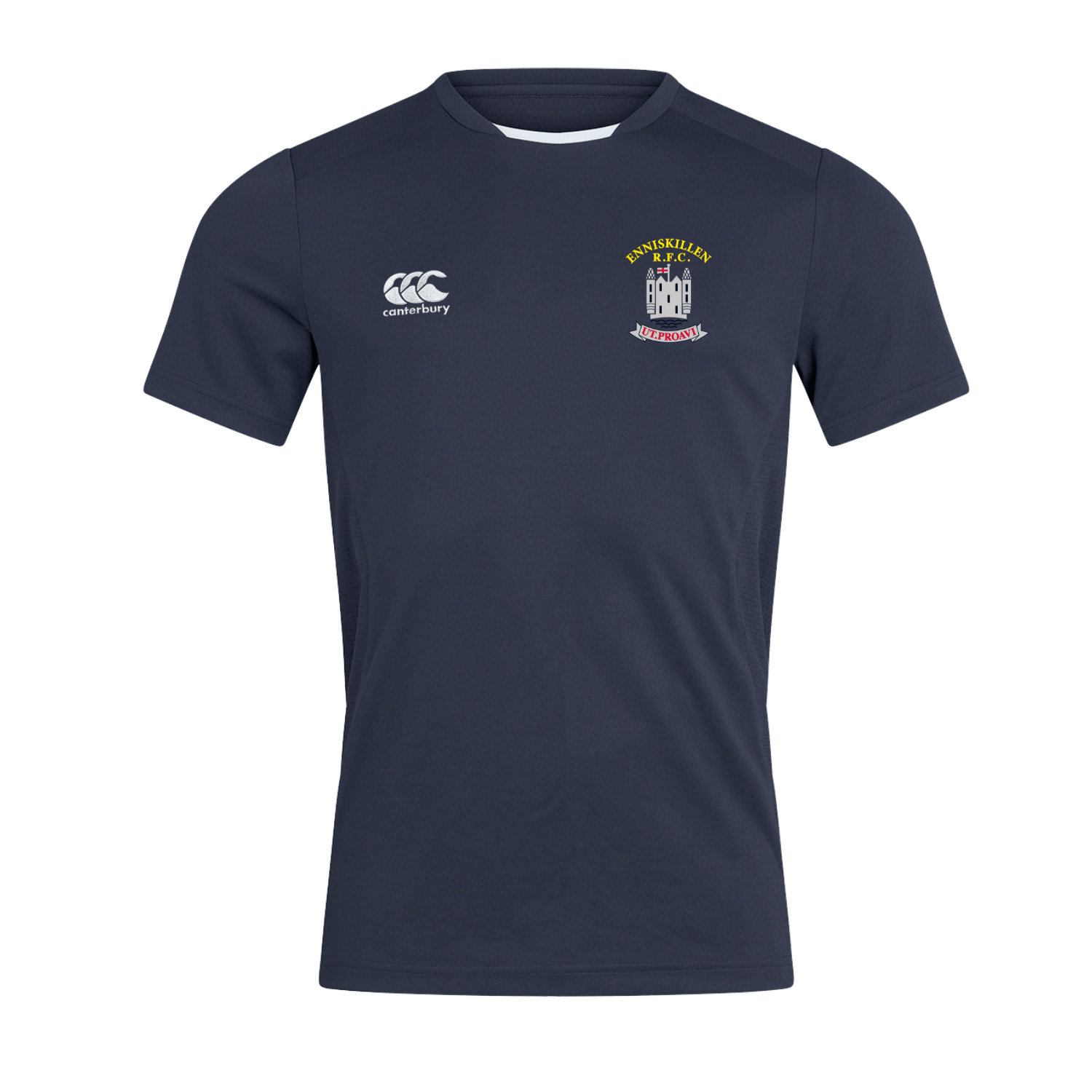 Enniskillen Rugby Club - Dry Tee - Navy - Canterbury - Stash Shop