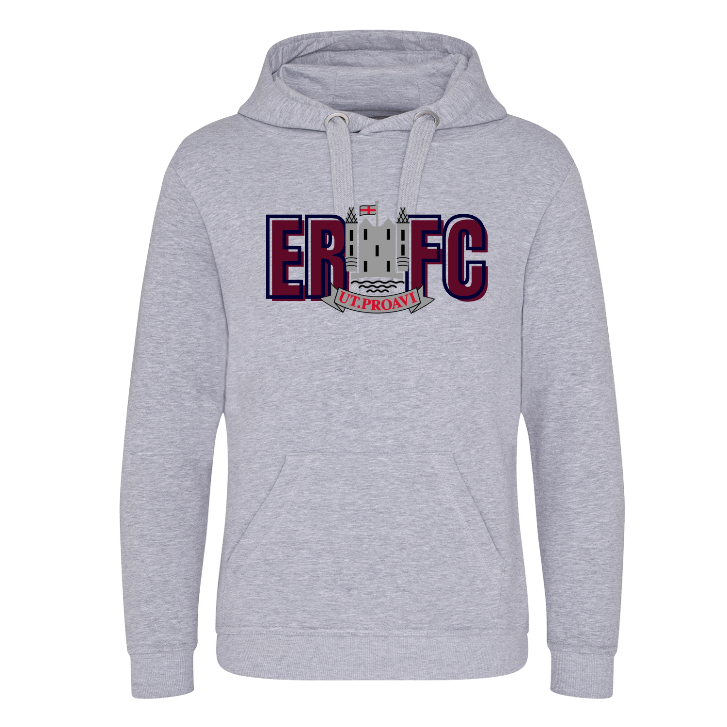 Enniskillen Rugby Club - ERFC Hoody - Grey - Stash Inc. - Stash Shop