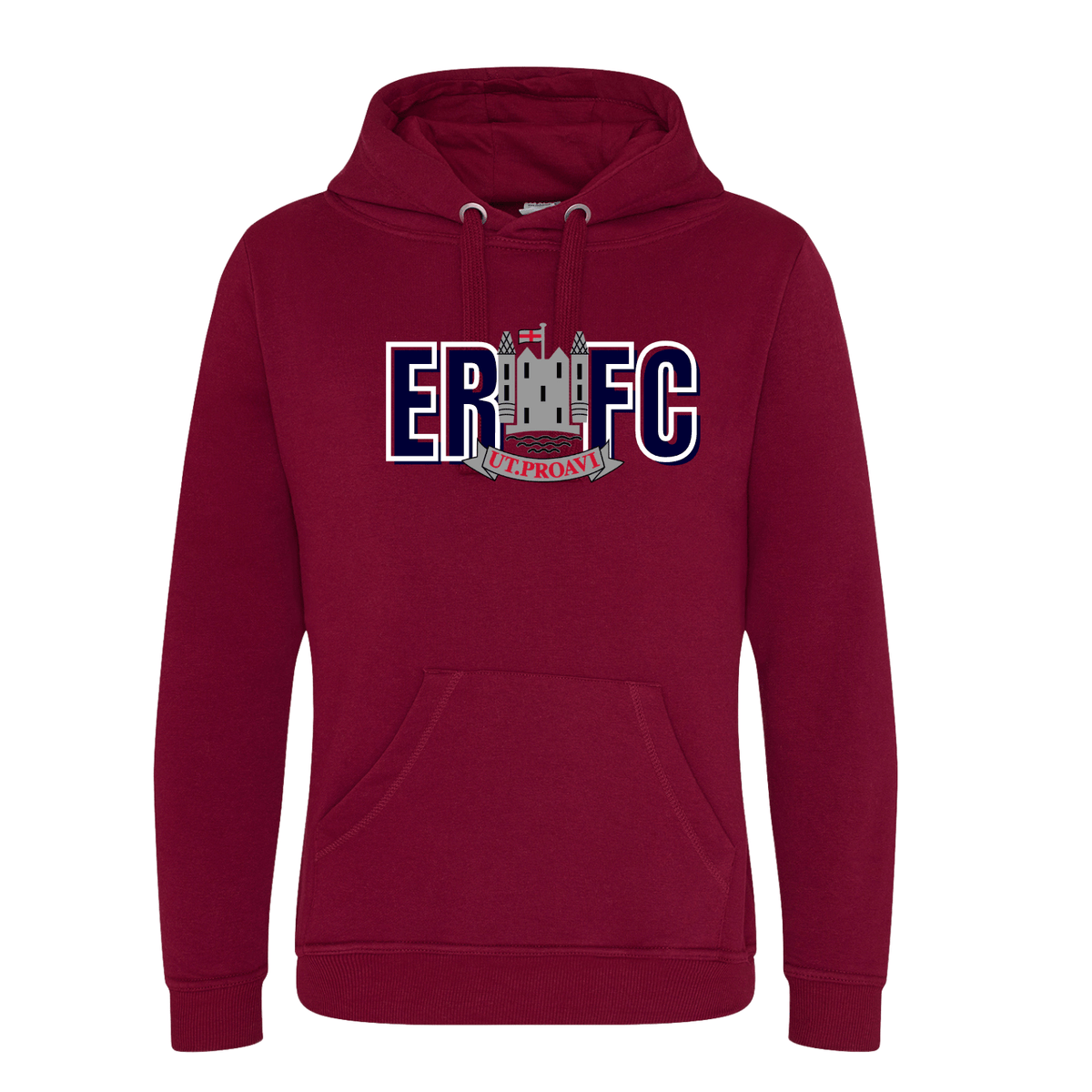 Enniskillen Rugby Club - ERFC Hoody - Maroon - Stash Inc. - Stash Shop
