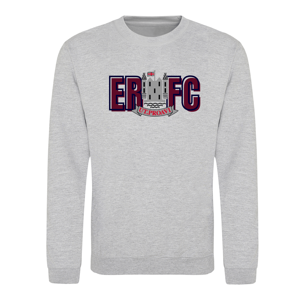 Enniskillen Rugby Club - ERFC Sweatshirt - Grey - Stash Inc. - Stash Shop