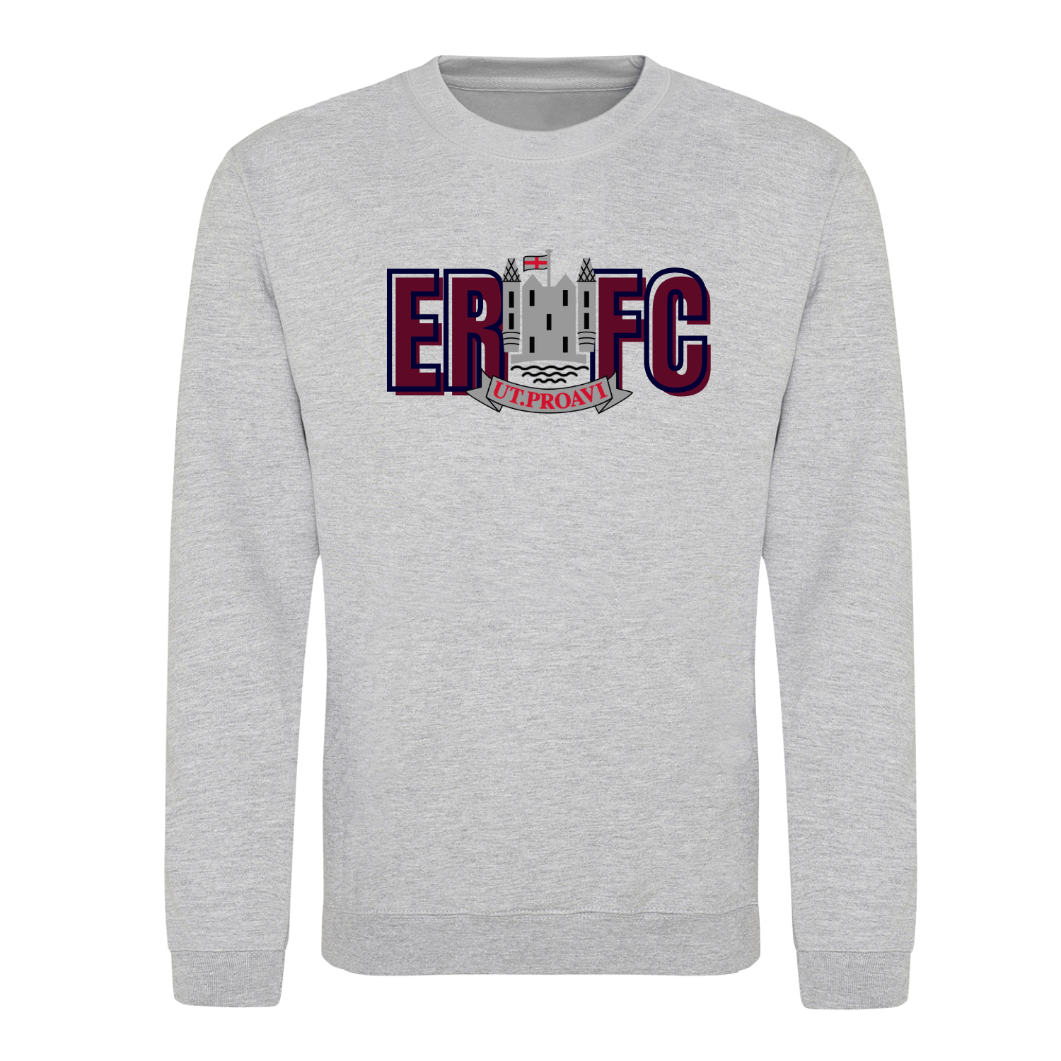 Enniskillen Rugby Club - ERFC Sweatshirt - Grey - Stash Inc. - Stash Shop