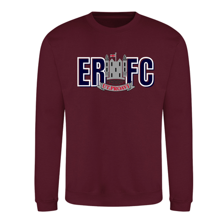 Enniskillen Rugby Club - ERFC Sweatshirt - Maroon - Stash Inc. - Stash Shop