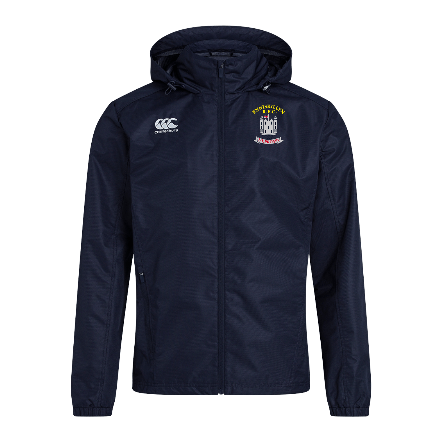 Enniskillen Rugby Club - Full Zip Rain Jacket - Canterbury - Stash Shop