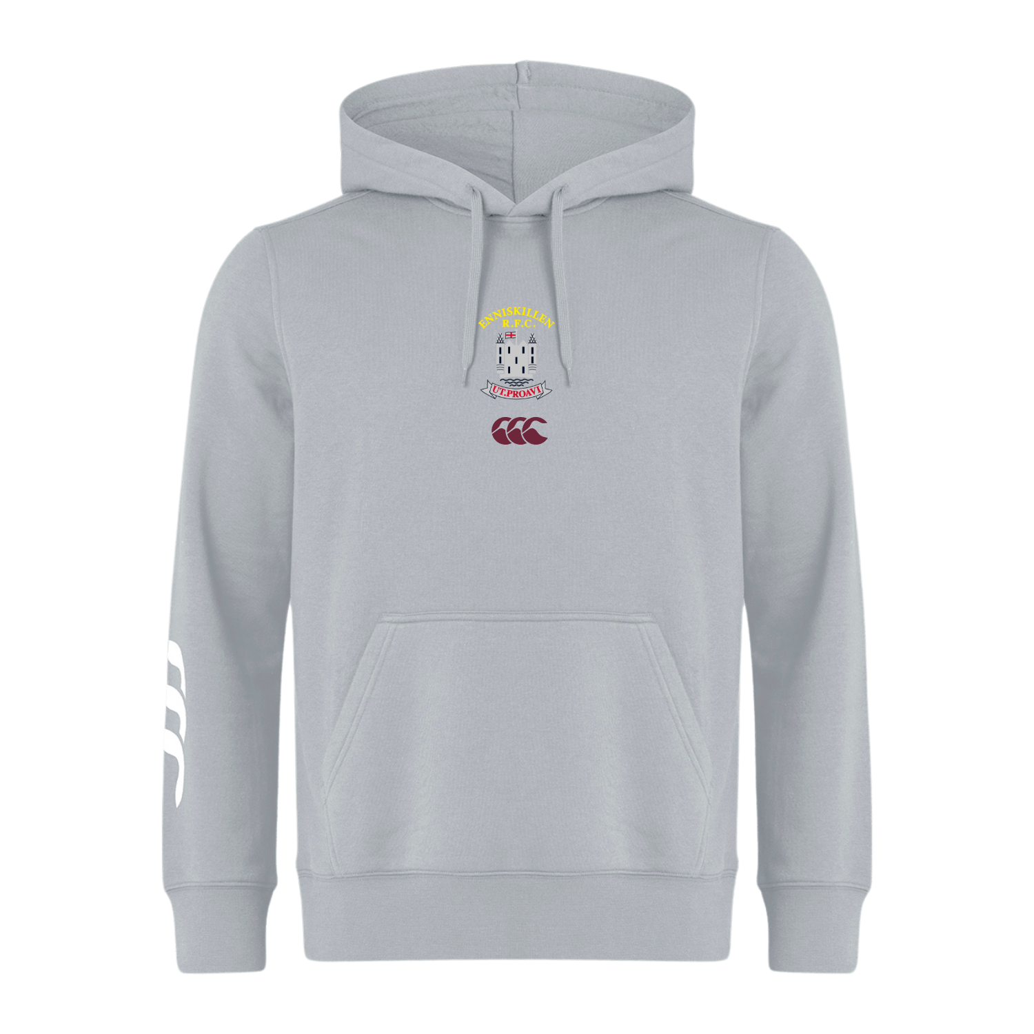 Enniskillen Rugby Club - Hoodie - Grey - Canterbury - Stash Shop