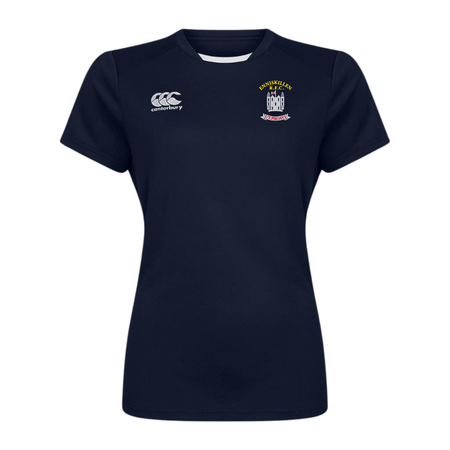 Enniskillen Rugby Club - Ladies Club Dry Tee - Navy - Canterbury - Stash Shop