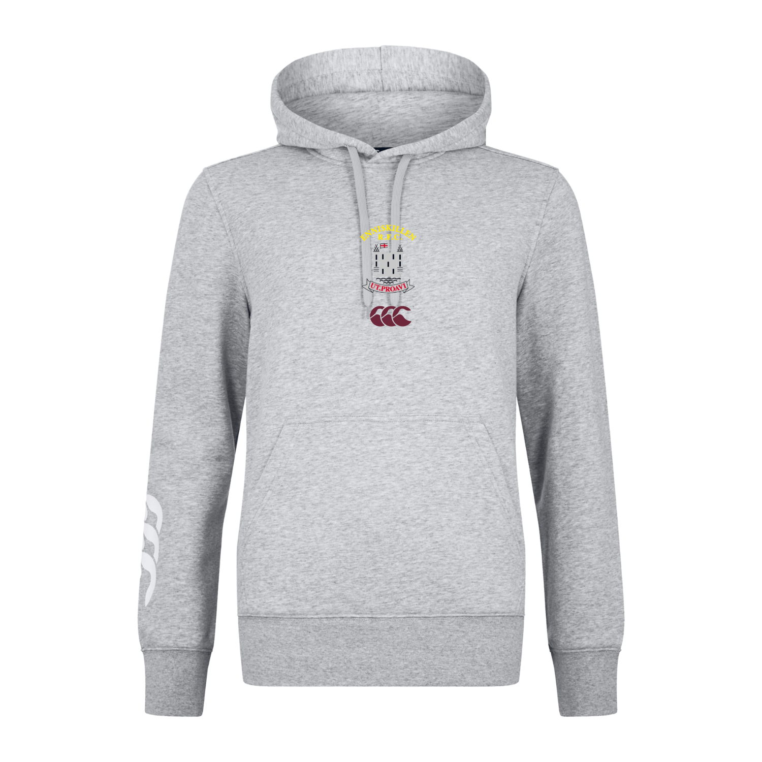 Enniskillen Rugby Club - Ladies Club Hoody - Grey - Canterbury - Stash Shop