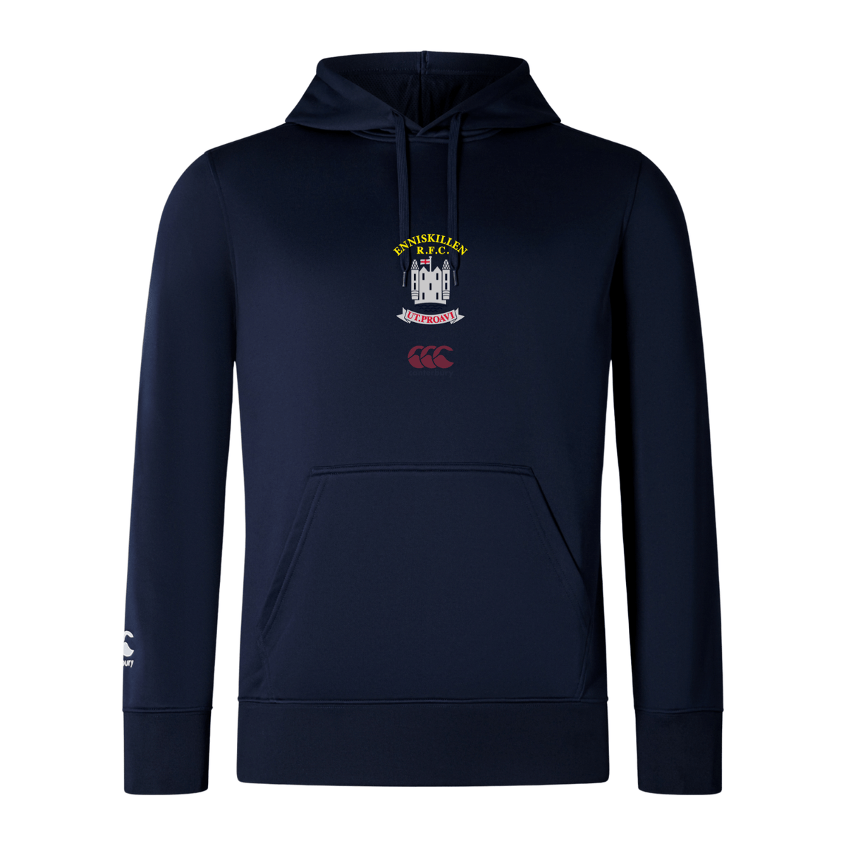 Enniskillen Rugby Club - Lightweight Poly Hoody - Navy - Canterbury - Stash Shop