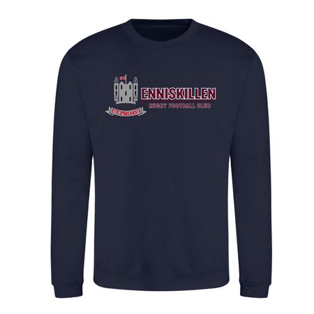 Enniskillen Rugby Club - Logo Sweatshirt - Navy - Stash Inc. - Stash Shop