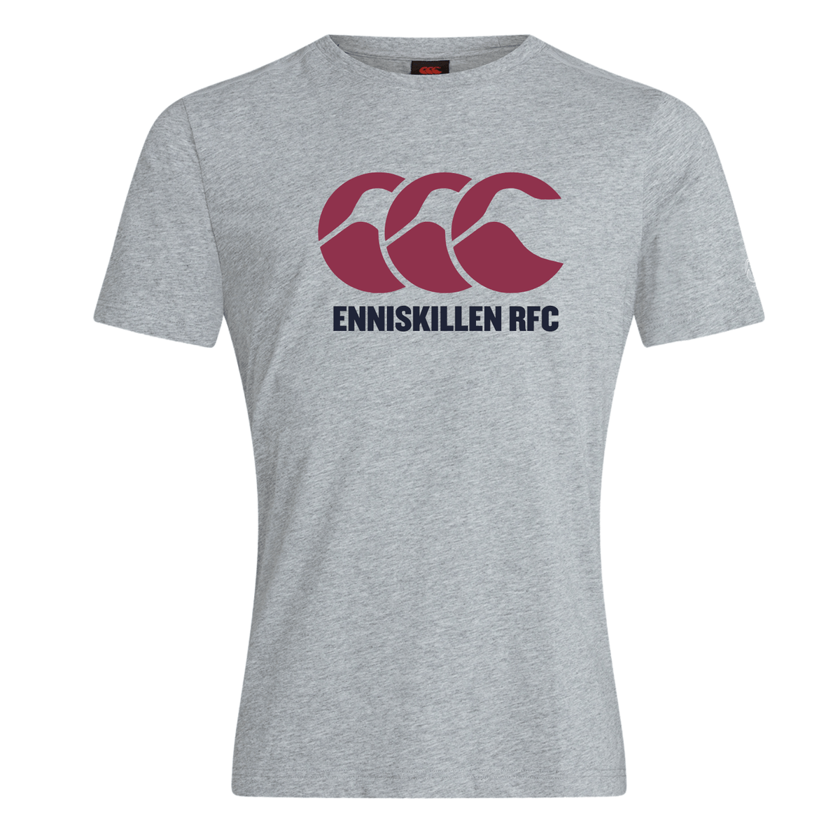 Enniskillen Rugby Club - Plain Tee - Grey - Canterbury - Stash Shop