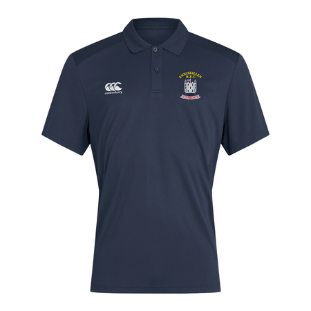 Enniskillen Rugby Club - Poly Polo - Navy - Canterbury - Stash Shop