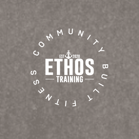 Ethos Training Distorted Tee - Asphalt -Stash Inc.- Stash Shop