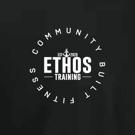 Ethos Training Ladies Cropped Tee - Washed Black -Stash Inc.- Stash Shop