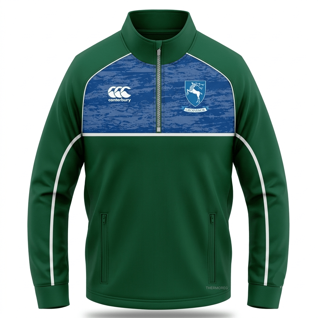 Grosvenor Grammar Senior Sports MTO 1/4 Zip -Canterbury- Stash Shop