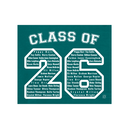 Hezlett Primary School Leavers 2026 Hoody - Jade - Stash Inc. - Stash Shop