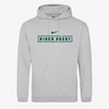 Ballynahinch Rugby Club - Grey Print Hoodie Junior