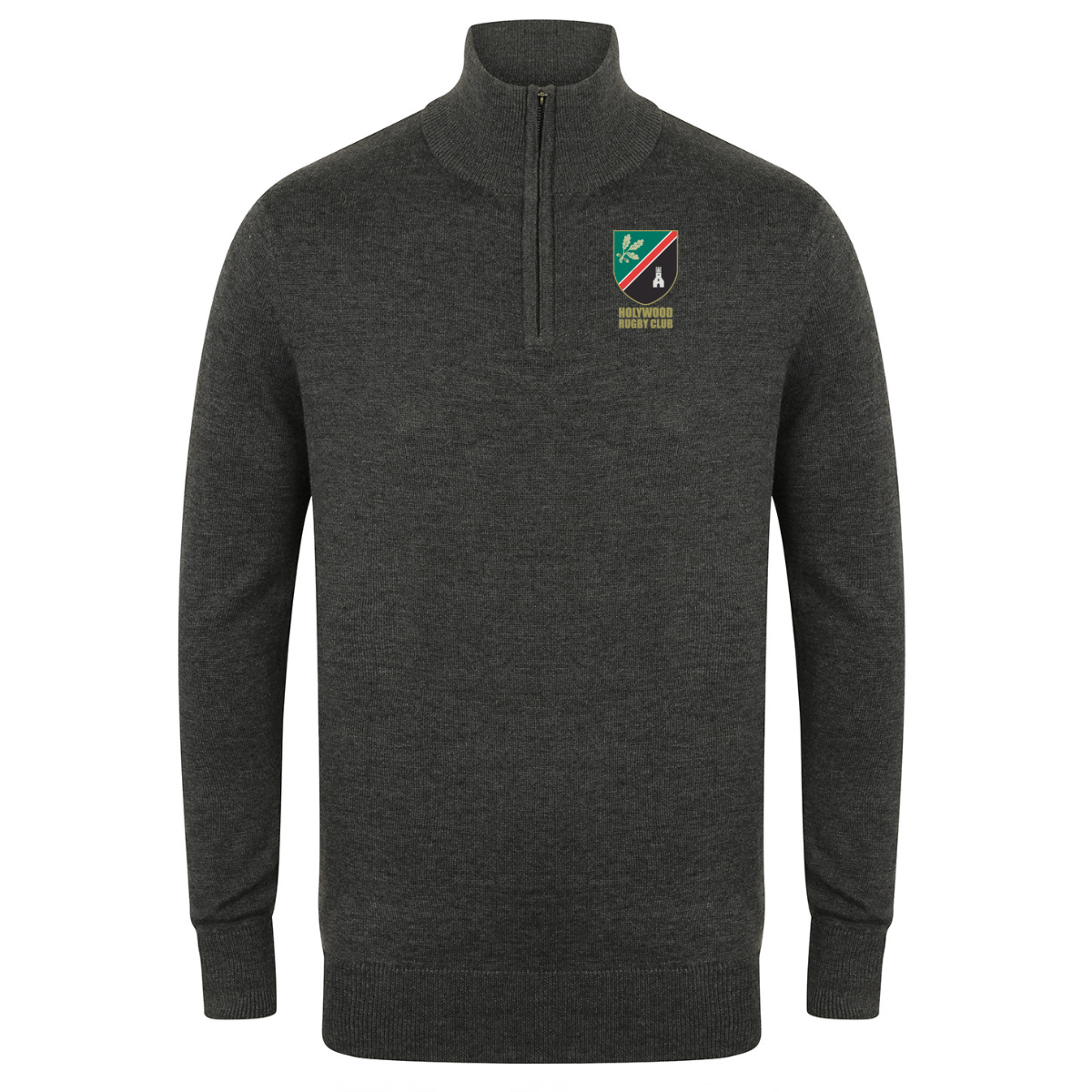 Holywood Rugby Club - 1/4 Zip Cotton Jumper - Stash Inc. - Stash Shop