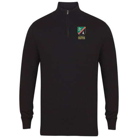 Holywood Rugby Club - 1/4 Zip Cotton Jumper - Stash Inc. - Stash Shop