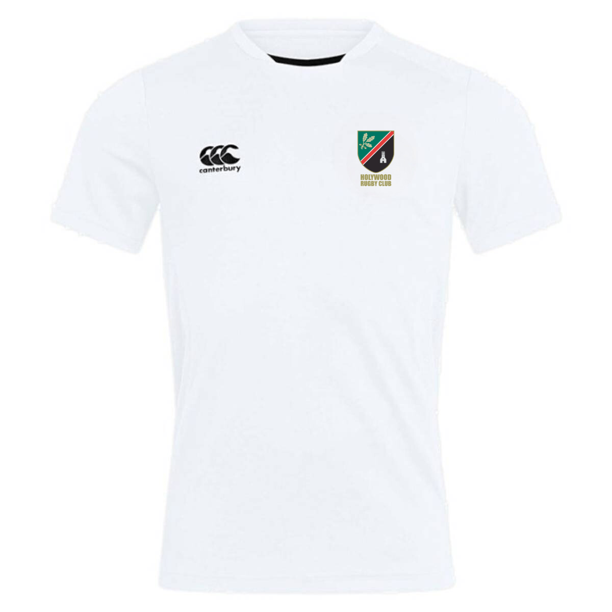 Holywood Rugby Club - Club Dry Tee - White - Canterbury - Stash Shop