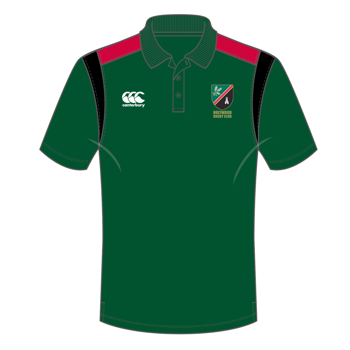 Holywood Rugby Club - MTO Polo Shirt - Canterbury - Stash Shop