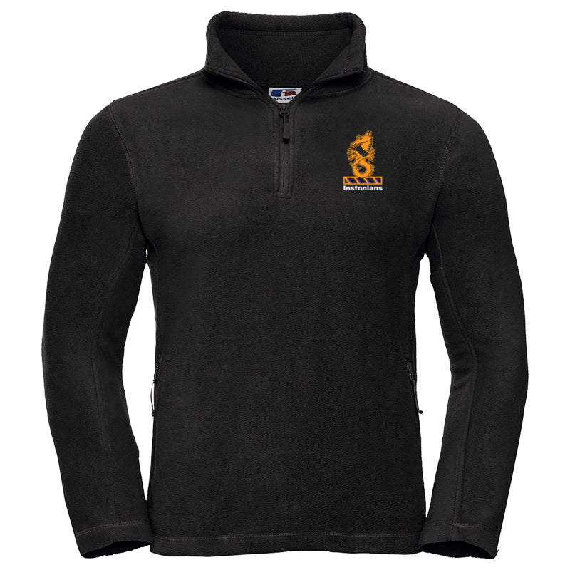 Instonians Hockey Club - Fleece 1/4 Zip - Black - Stash Shop - Stash Shop