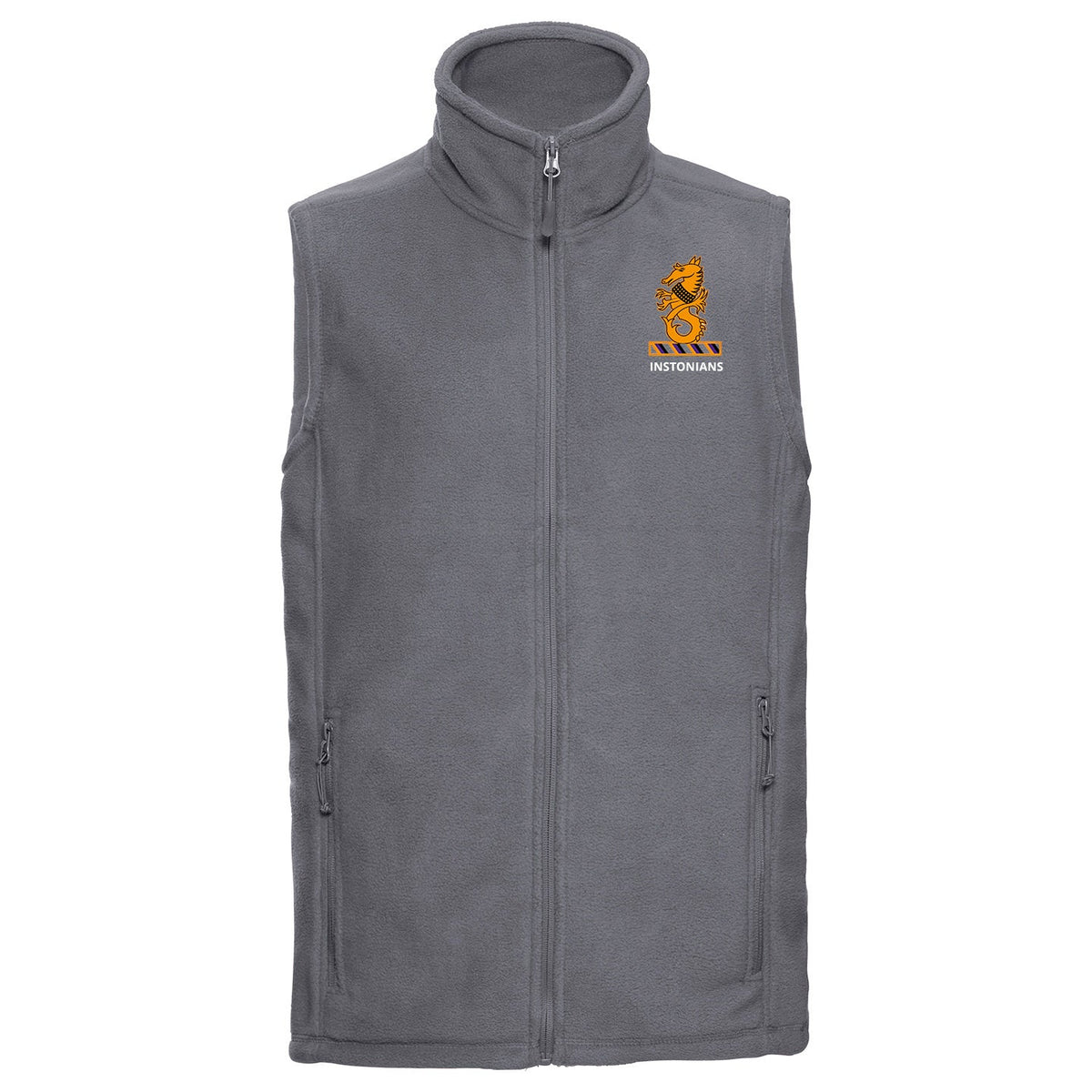 Instonians Hockey Club - Fleece Gilet - Grey - Stash Shop - Stash Shop