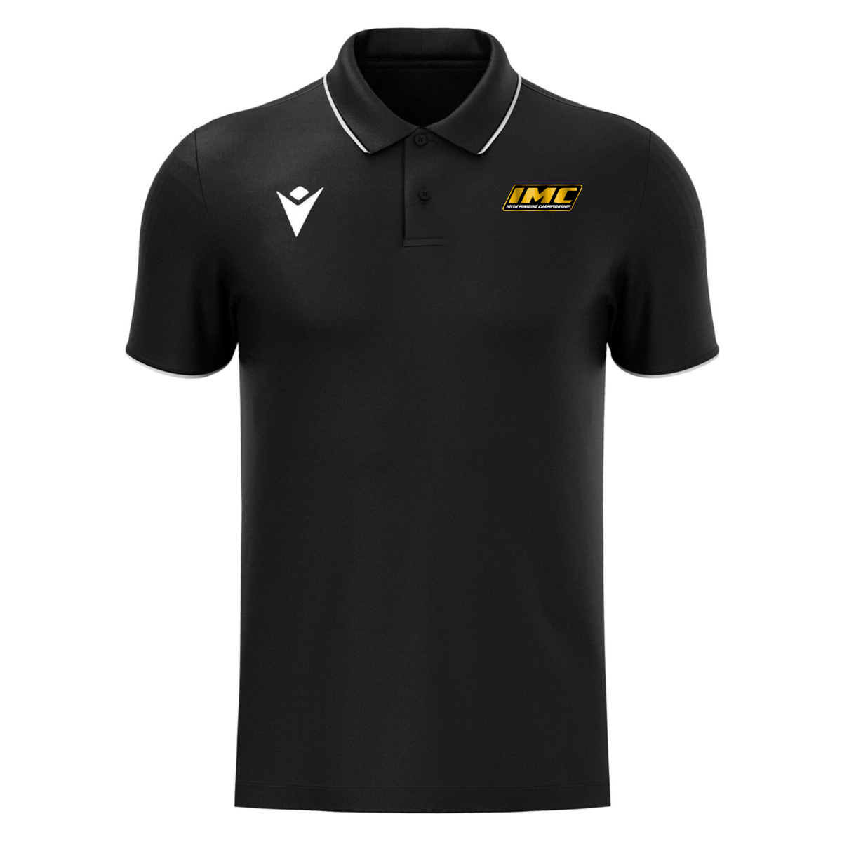 Irish Minibike Championship Draco Polo - Black - Macron - Stash Shop