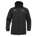 Irish Minibike Championship Gyor Padded Jacket - Black - Macron - Stash Shop